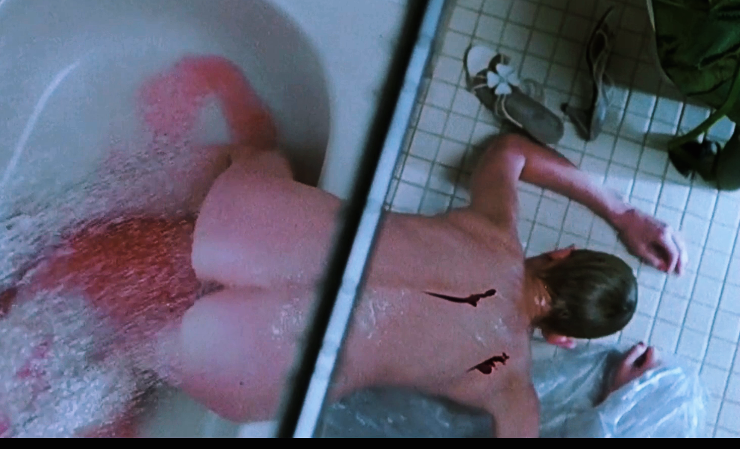 Actress Shows her Butthole in Horror Film 😍😮 #e8Clel24