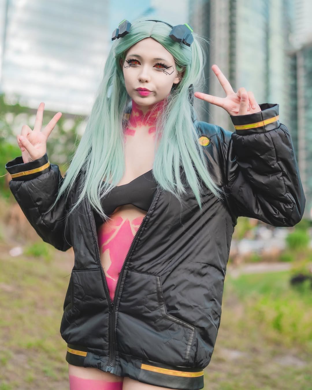 Rebecca Cyberpunk Asian Tiktok Slut Cosplay #MBwQCbFr