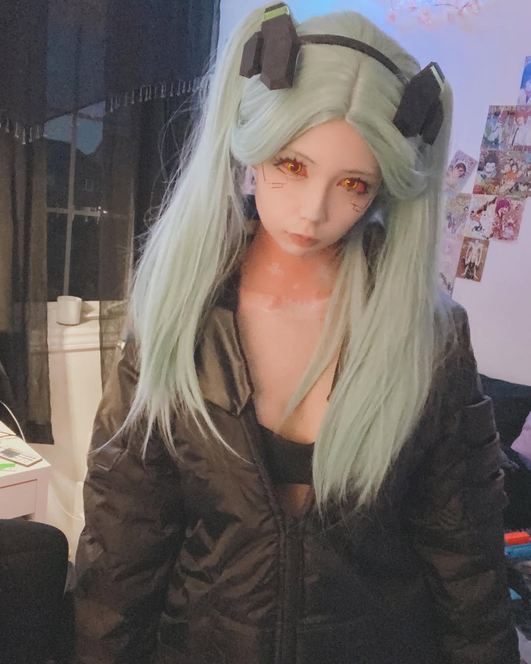 Rebecca Cyberpunk Asian Tiktok Slut Cosplay #PC2yYP4u