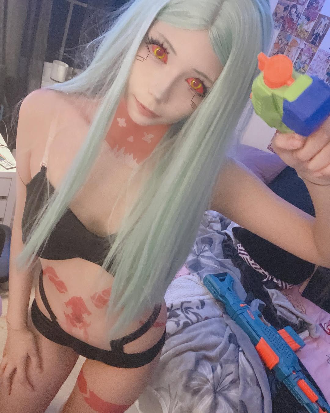 Rebecca Cyberpunk Asian Tiktok Slut Cosplay #jTRQmaiS
