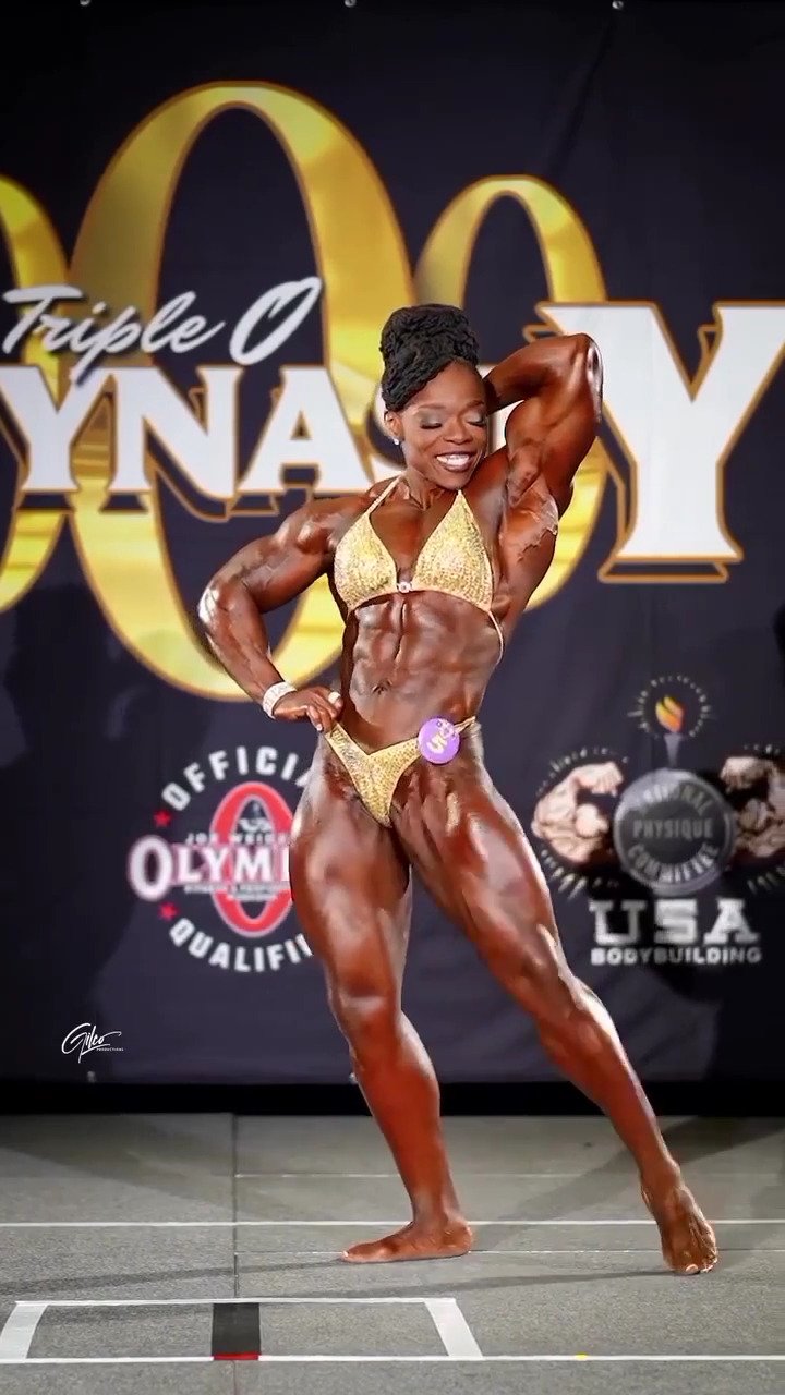 Mrs Givan, the scent of her muscle armpits makes all judges explode #CiYejoAh